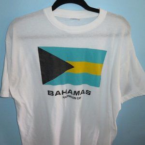 VINTAGE BAHAMAS HALFMOON CAY T-SHIRT